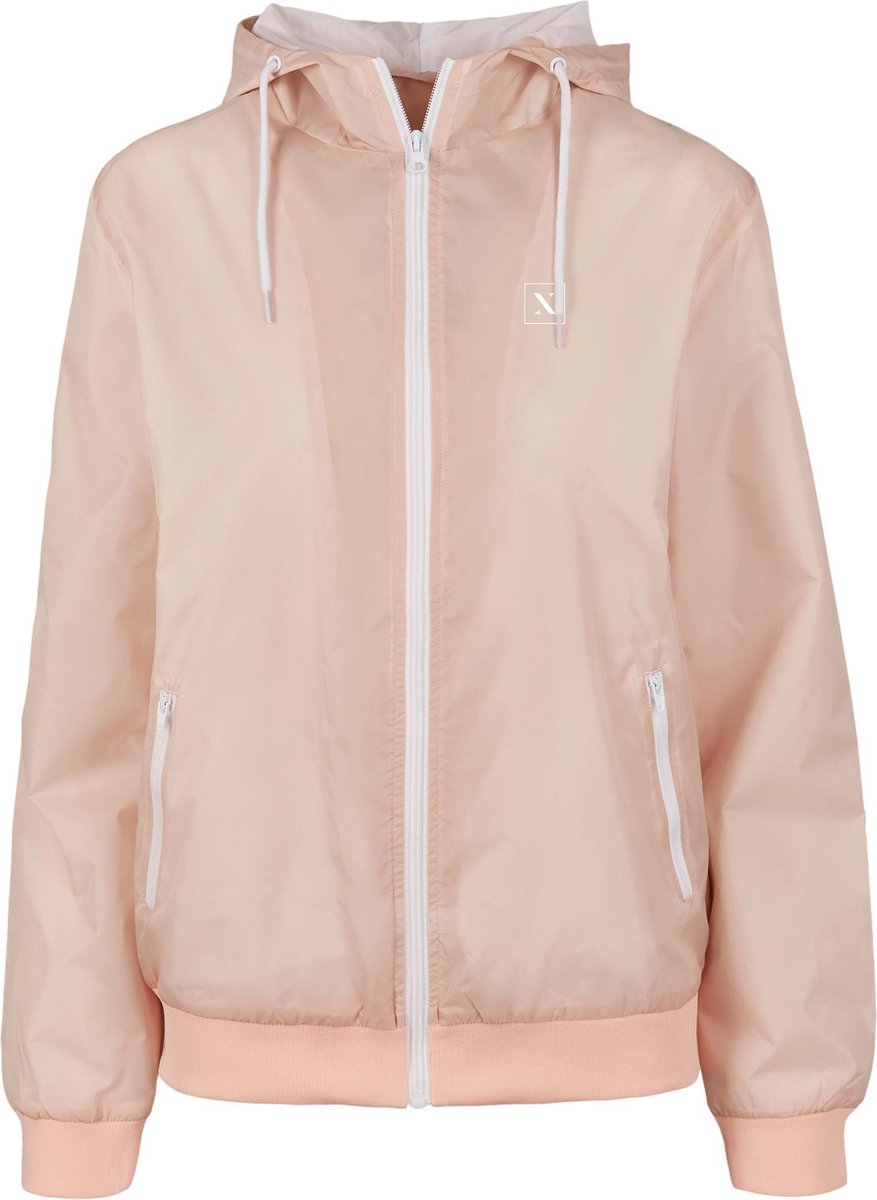 LXURY Regenjas Dames - Roze - Maat L - Windjas - Hardloopjas
