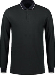 Dstrezzed 202596 Polo met lange mouwen - Maat XL - Heren