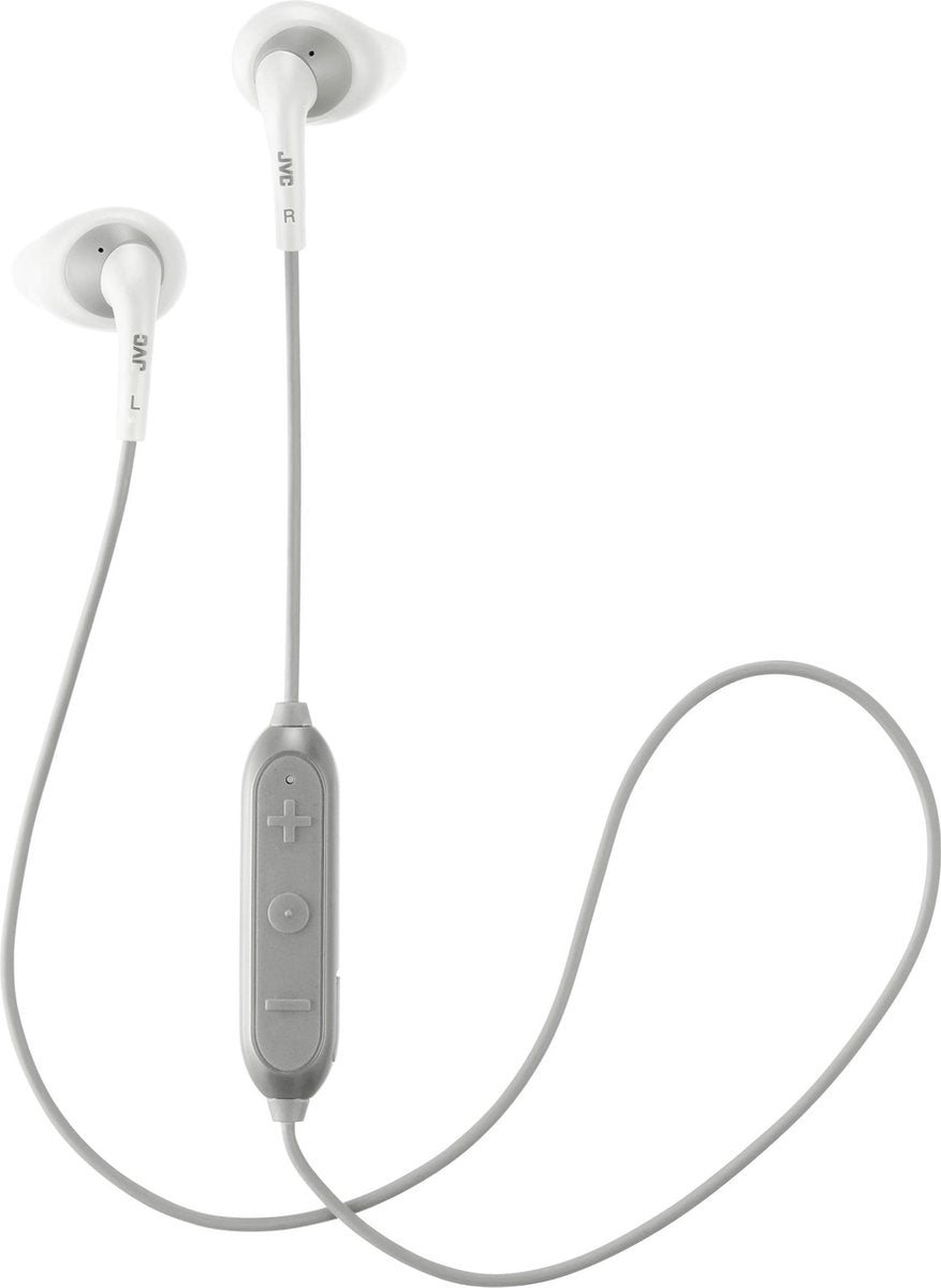 JVC HA-EN10BT - Draadloze sport oordopjes - White