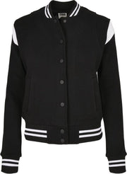 Urban Classics College jacket -S- Organic Inset Zwart