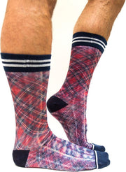 Sock My Check - Herensok – Katoen – geprinte sok 39/42