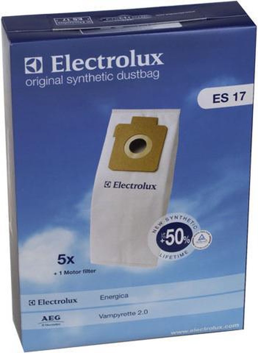Electrolux Stofzuigerzakken ES17 origineel 5 stuks