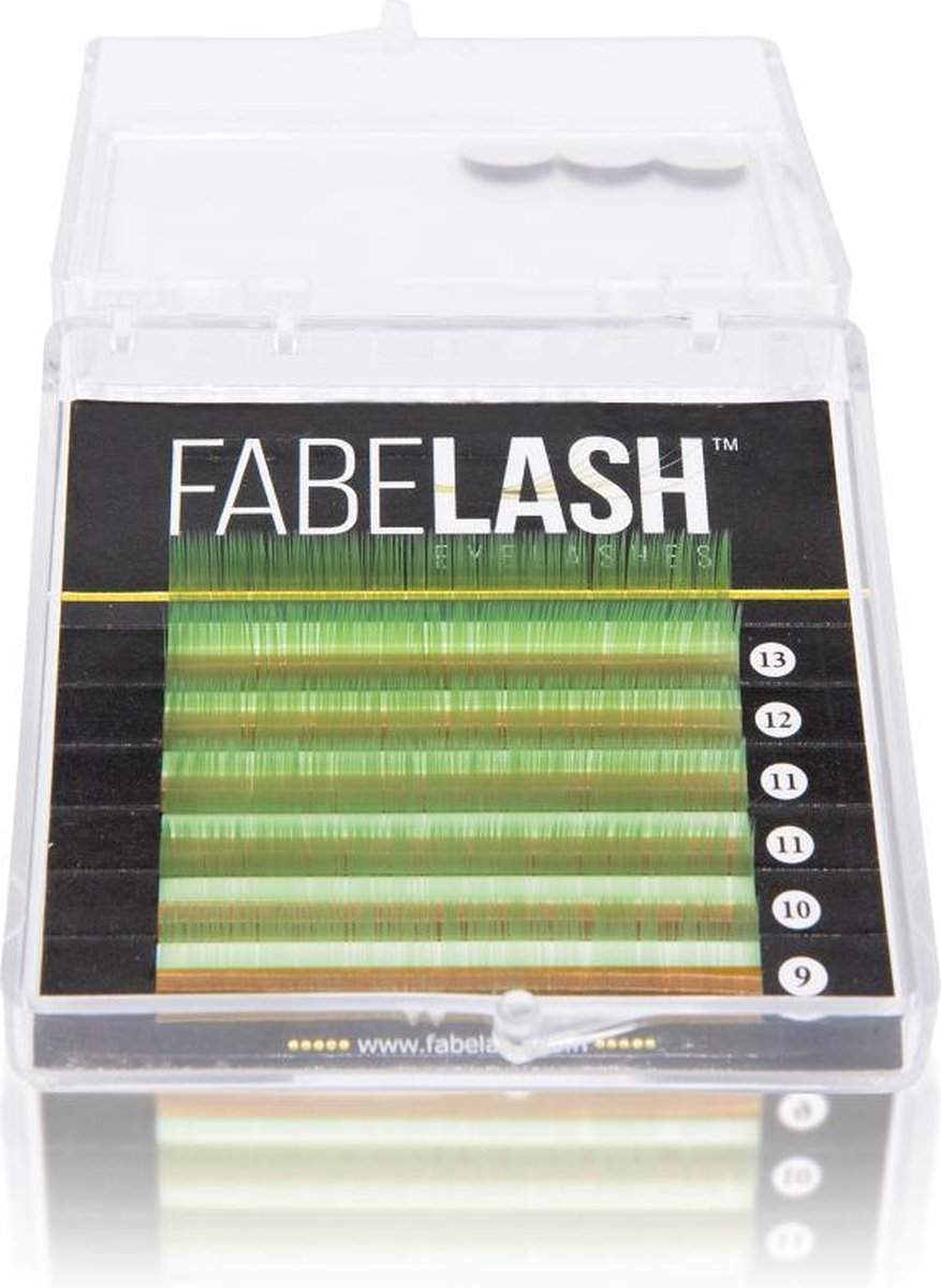 Fresh Green russian volume lashes C curl dikte 0