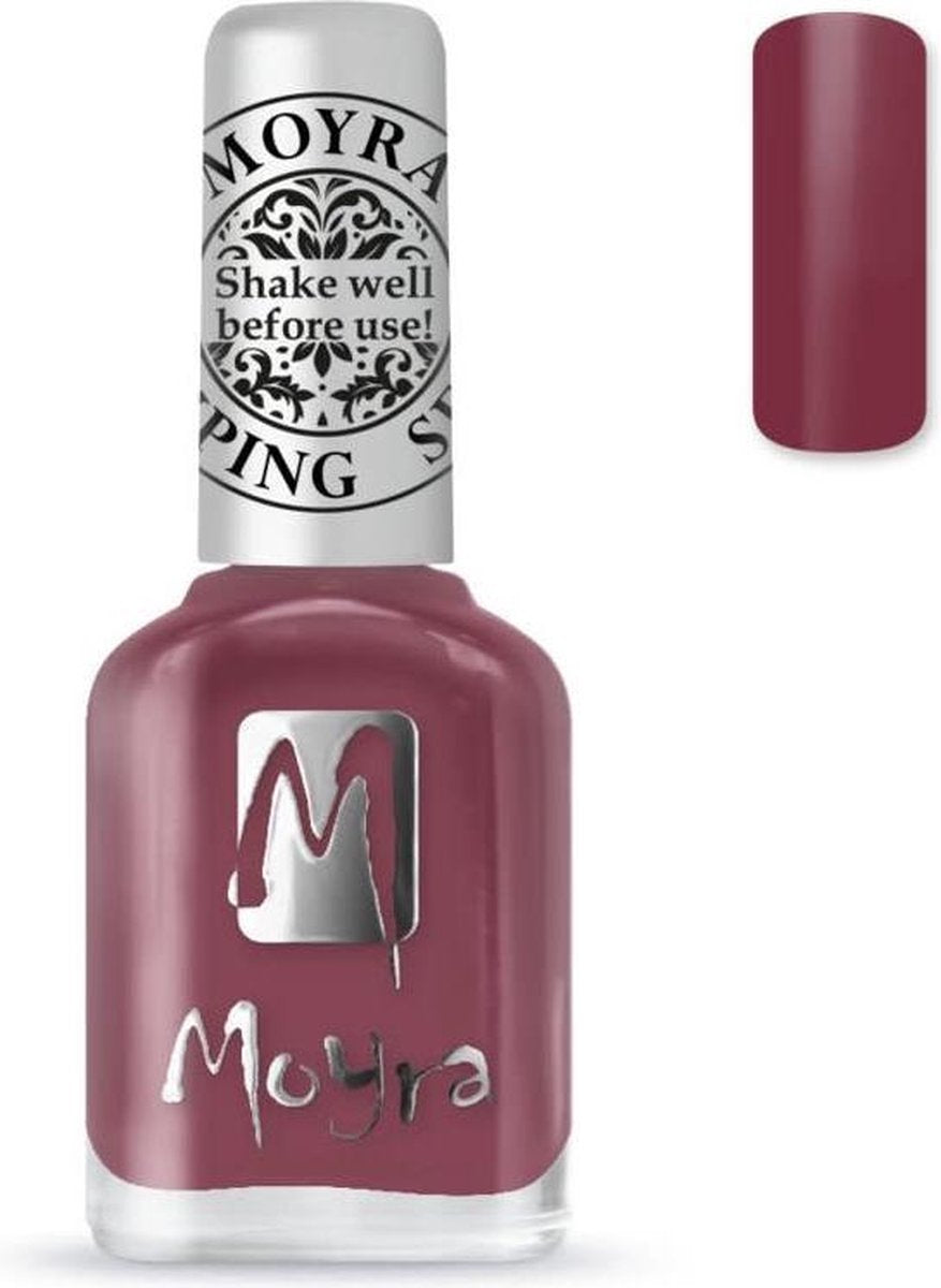 Moyra Stamping Nail Polish 12ml SP38 CASMERE BORDEAUX