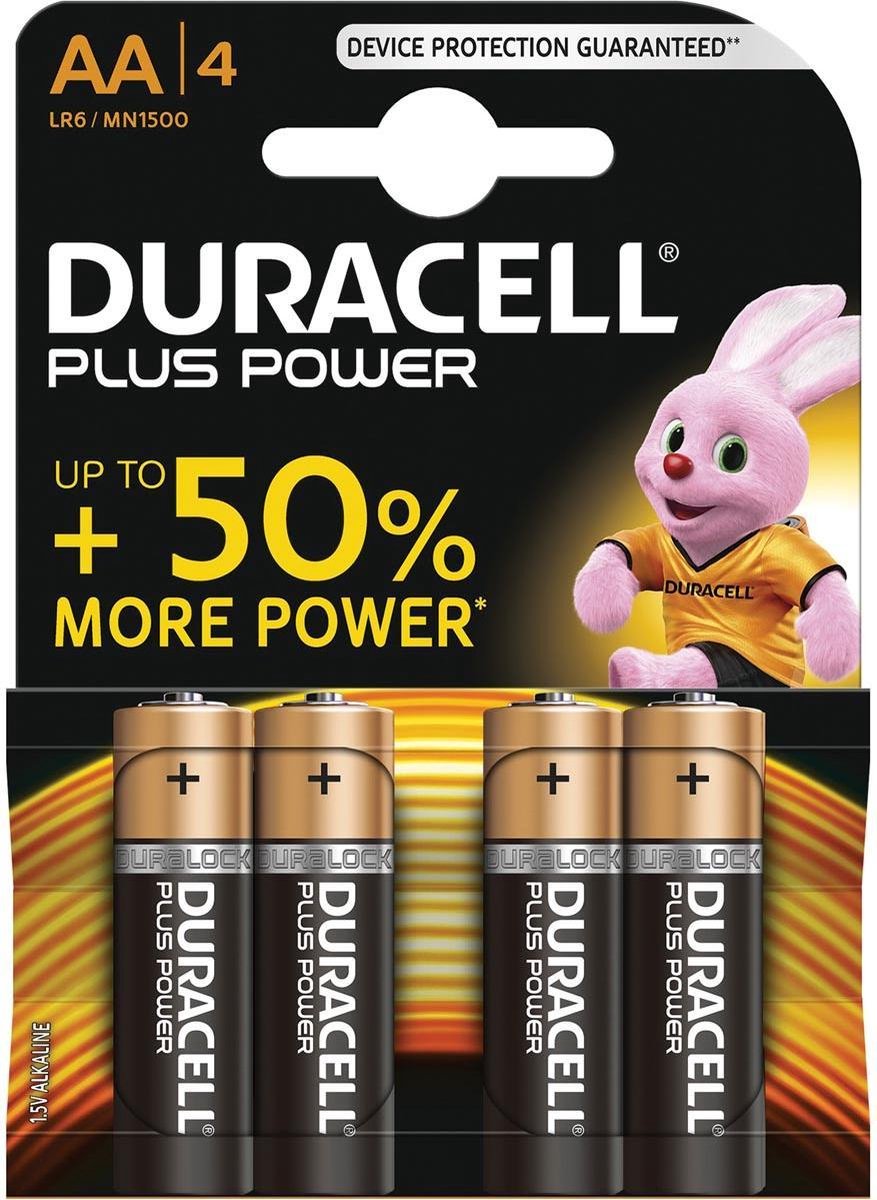14x Duracell batterijen Plus Power AA