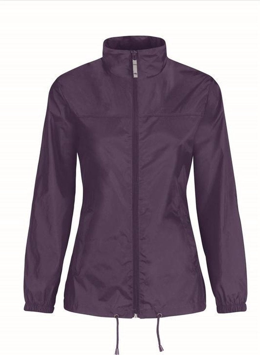 Dames regenkleding - Sirocco windjas/regenjas in het paars - volwassenen XL (42) paars