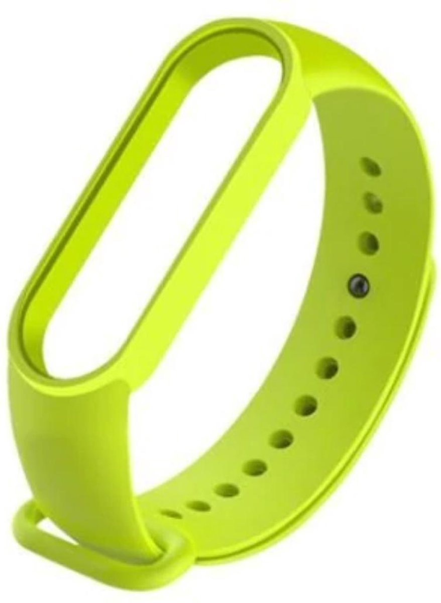 Horlogebandje voor Mi Band 5 - Sportarmband - Slimme Horlogeband voor Mi Band 5 - Groen