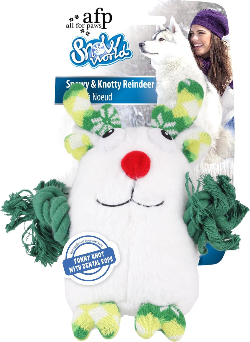 AFP Snowy & Knotty Reindeer (23x23x9cm)