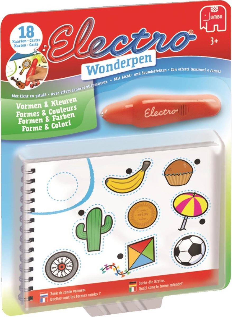 Electro Wonderpen - Vormen en Kleuren - Van Jumbo - vanaf 3 jaar