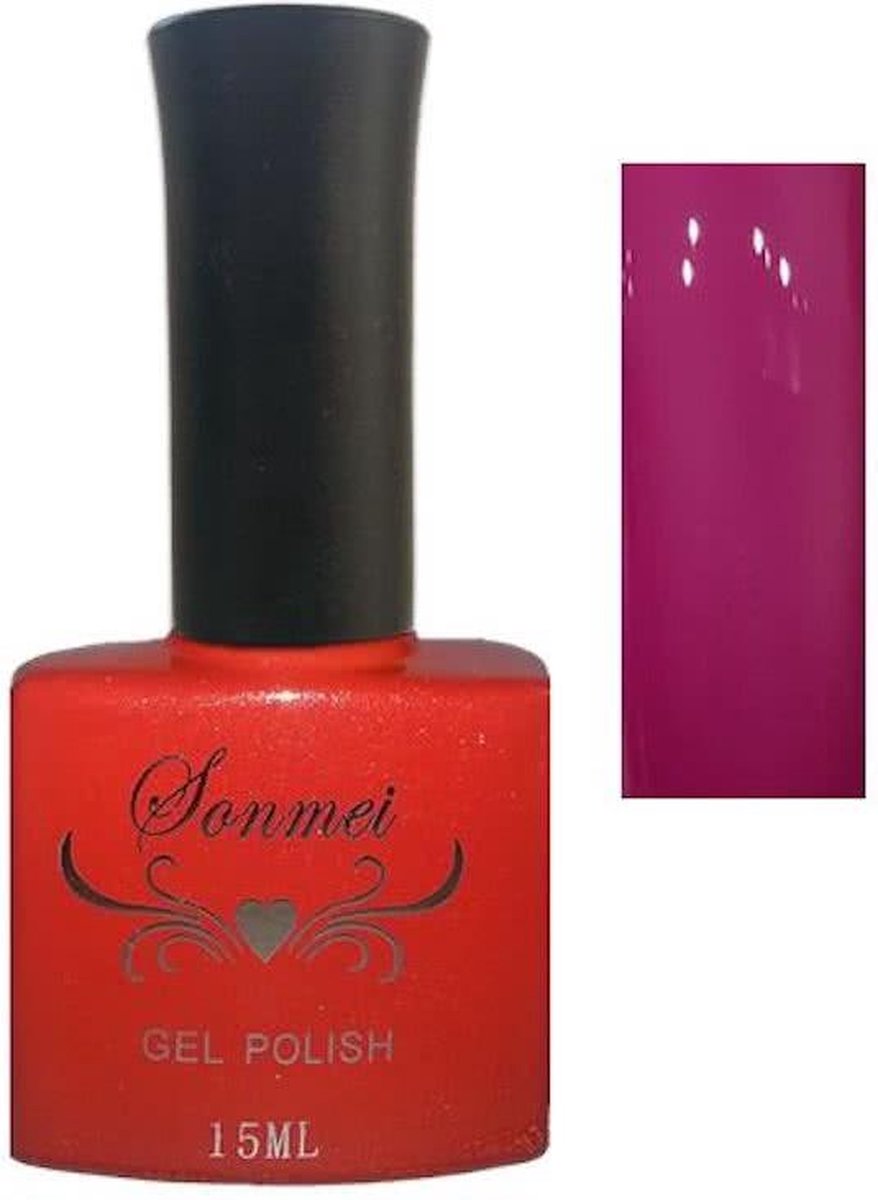 Neon Gel Nagellak Fel Paars