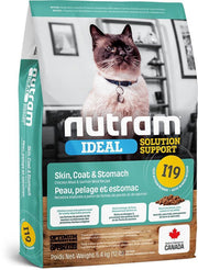 Nutram kattenvoer Sensitive Skin Coat  I19 5