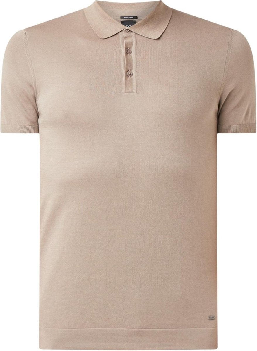 Strellson Vincent Polo Taupe  heren maat M