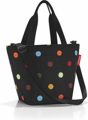 Reisenthel Shopper XS Schooltas - Maat XS - 4L - Dots Zwart