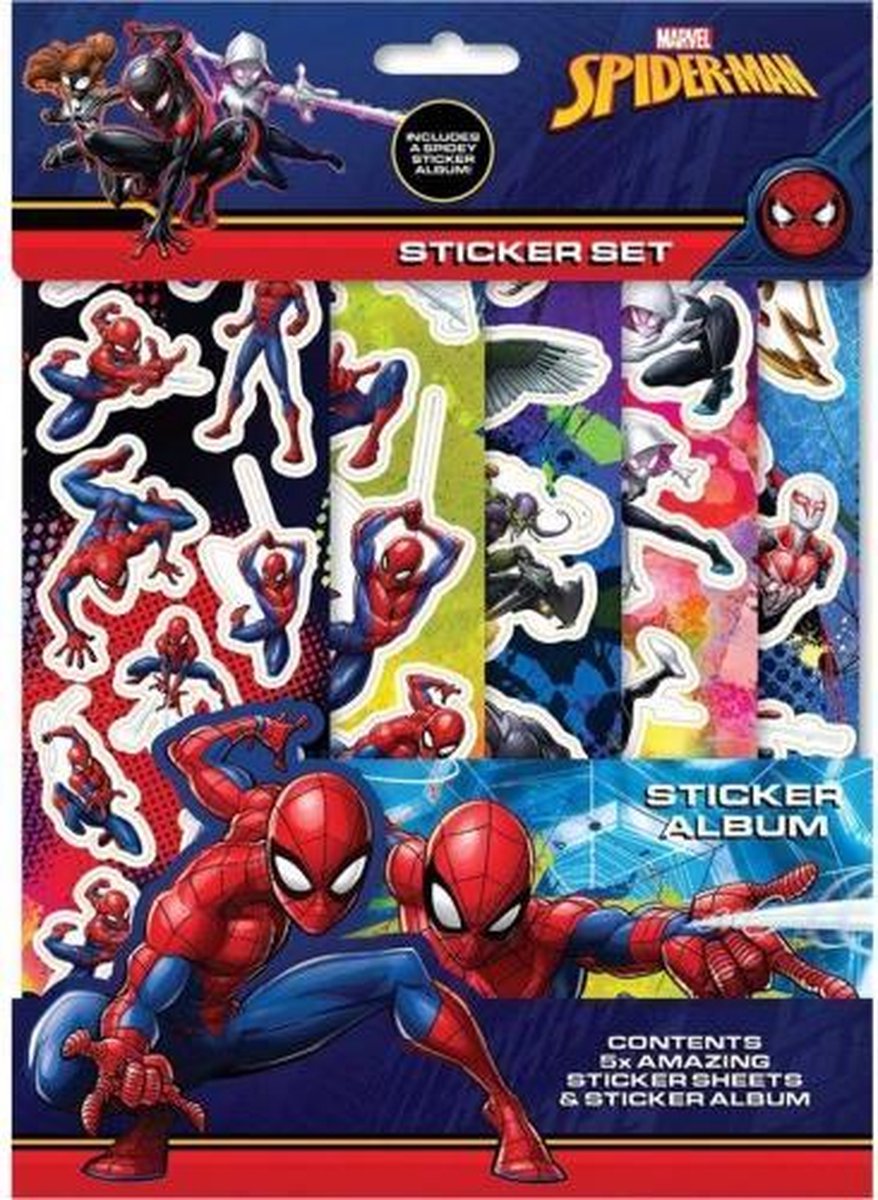 Spider-man sticker set