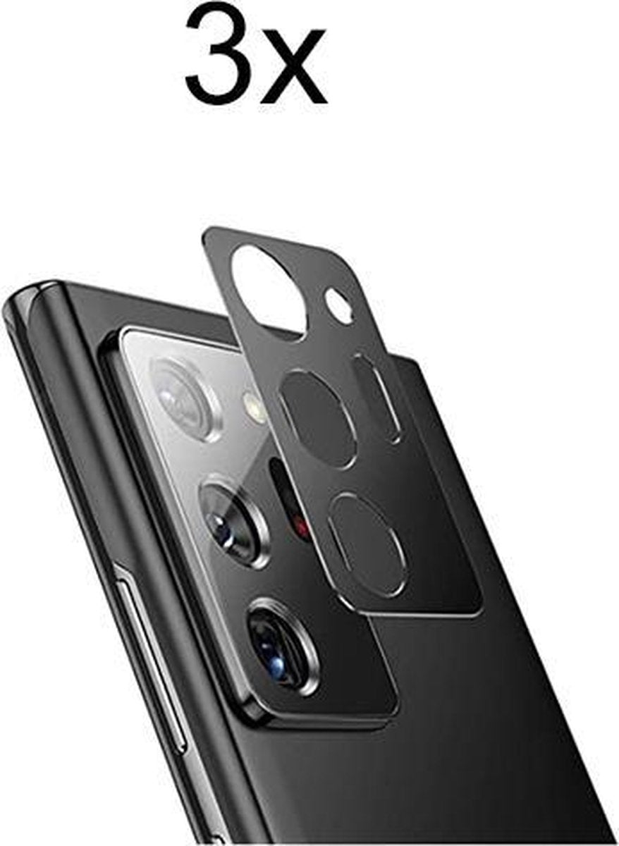 Beschermglas Samsung Note 20 Ultra Screenprotector - Camera Lens Screenprotector - 3x