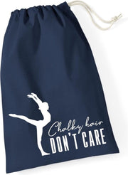Sparkle&Dream Leertjes/Lusjes Tasje 'Chalky Hair’ Navy