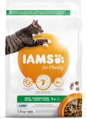 4x Iams Kat Adult Oceaanvis 1