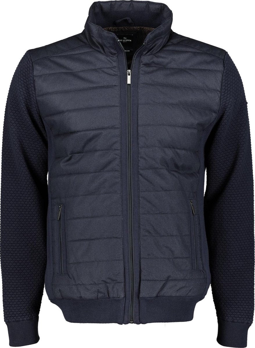 Jac Hensen Vest - Modern Fit - Blauw - 3XL Grote Maten