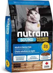 Nutram kattenvoer Adult & Senior S5 5