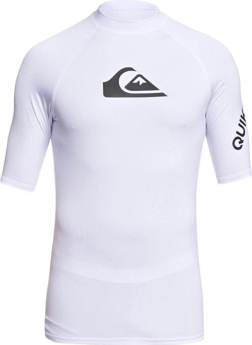 Quicksilver - UV-zwemshirt voor heren - All Time - Wit - maat L