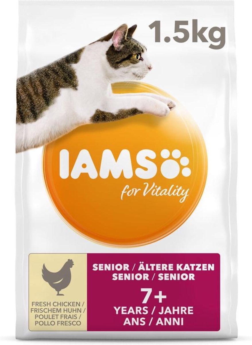 Iams Kat Senior Kip 1