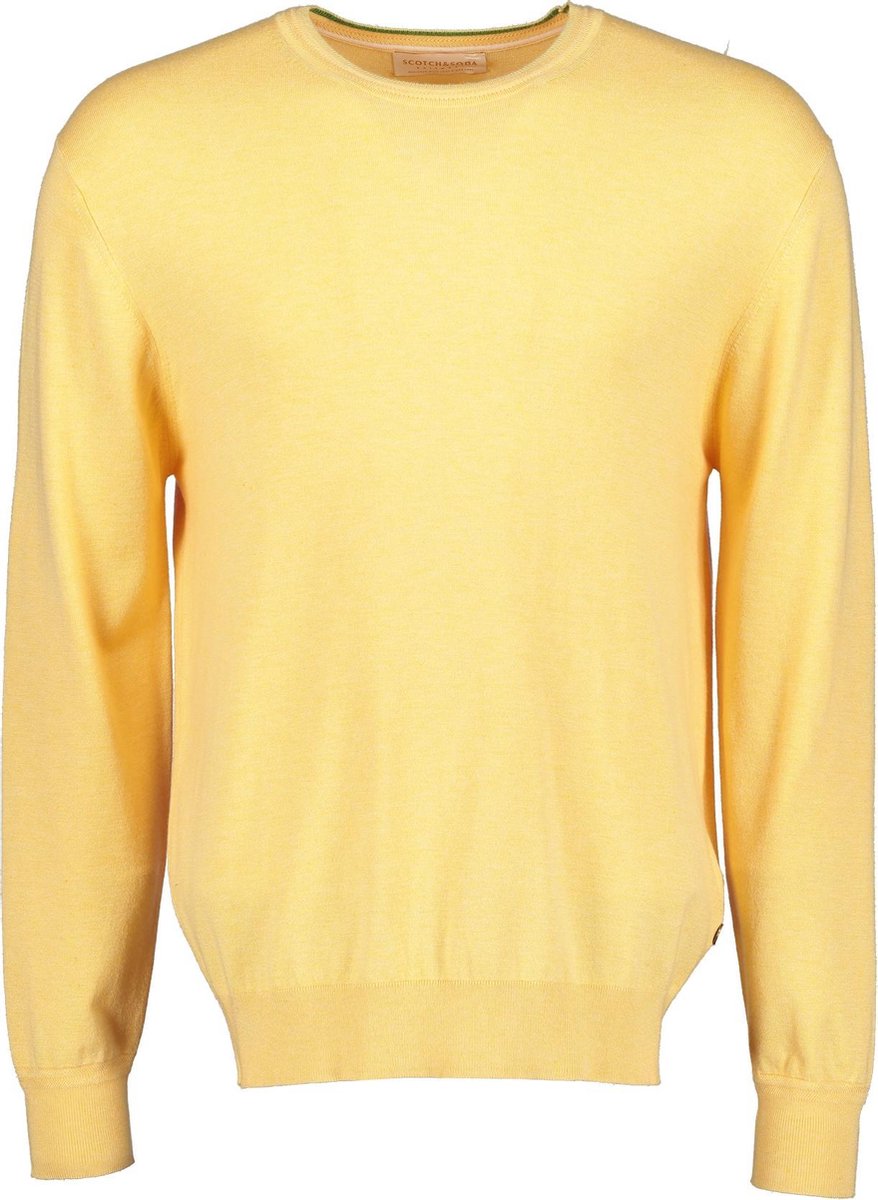 Scotch & Soda Pullover - Slim Fit- Geel - S