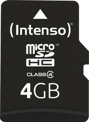 Intenso 3403450 flashgeheugen 4 GB MicroSDHC Klasse 4
