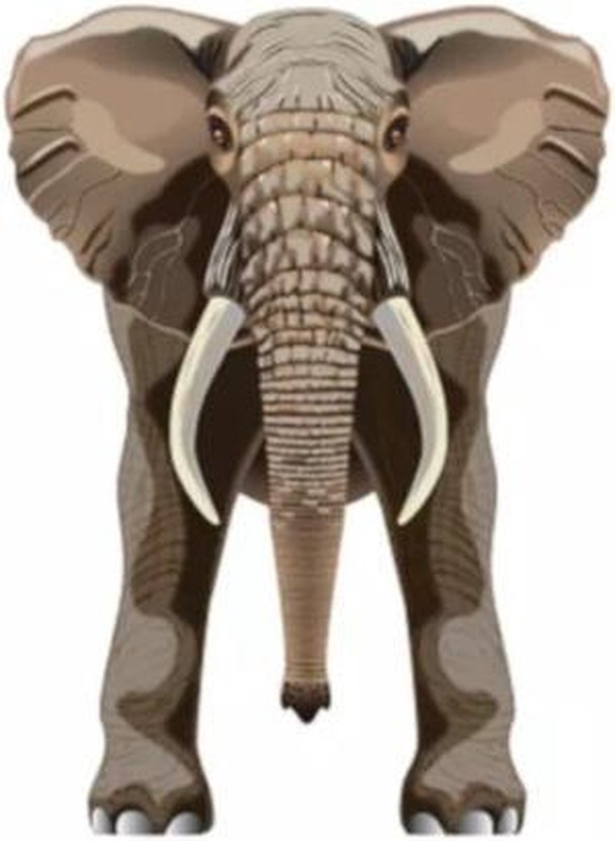 XKites SkyZoo Olifant - Vlieger - Eenlijner - Kids