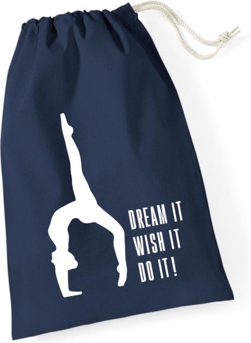 Sparkle&Dream Leertjes/Lusjes Tasje 'Dream It' Navy