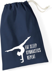 Sparkle&Dream Leertjes/Lusjes Tasje 'Repeat' Navy