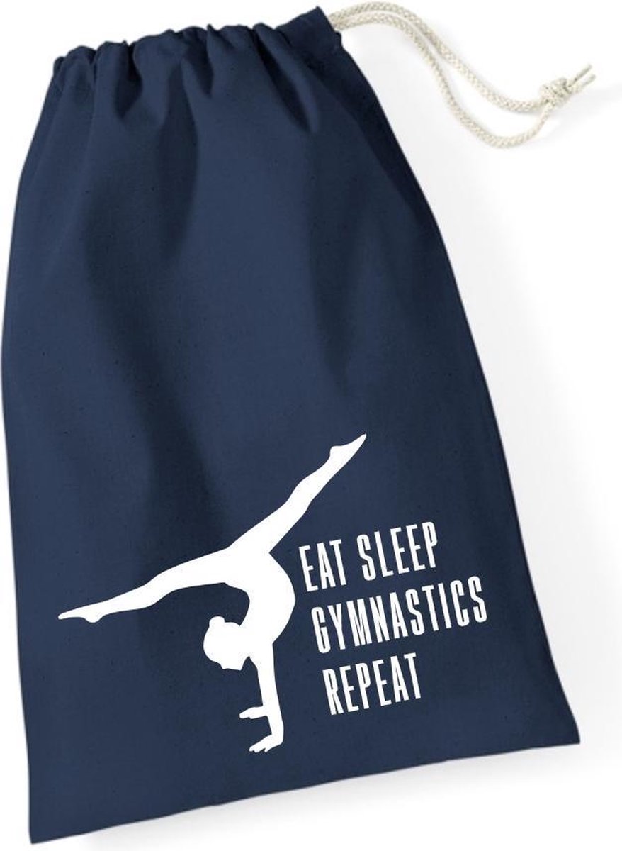 Sparkle&Dream Leertjes/Lusjes Tasje 'Repeat' Navy