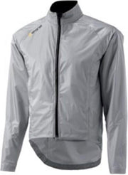 Skins C400 Cycle Regenjas Heren – Wielren Regenjack – Zilver maat M