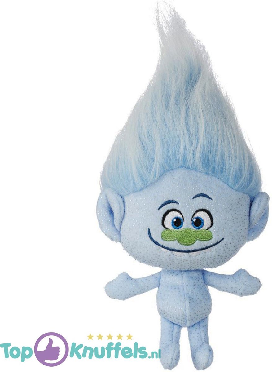 Dreamworks Trolls Guy Diamond Hug 'N Plush 30 cm | Trolls Plush Peluche Knuffel | Knuffelpop voor kinderen | Poppy