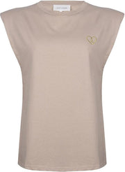 Jacky Luxury Top met schoudervullingen