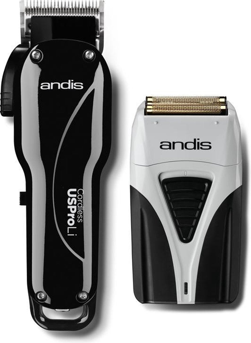 Andis Cordles Combo Shaver + Adjustable Clipper #75025