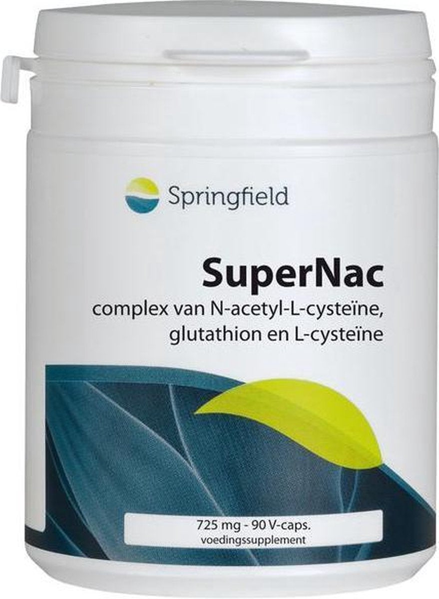 Springfield SuperNAC Glutathion Complex - 90 Capsules
