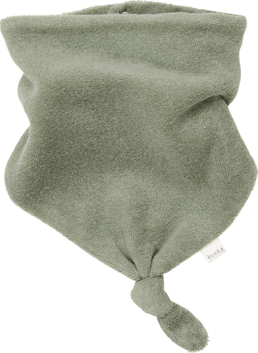 Koeka Bandana slab Royan - shadow green