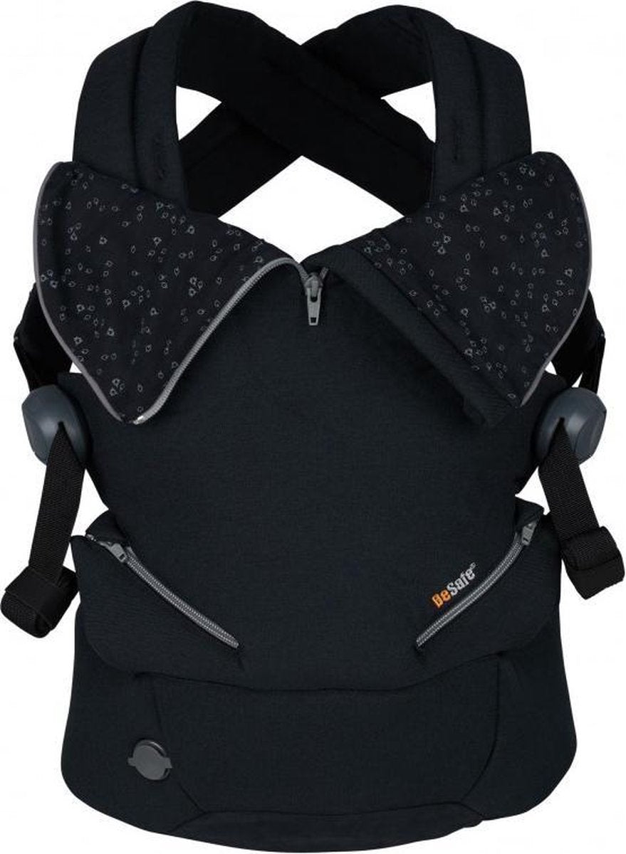 Be Safe Baby Draagzak Haven Night Premium _ geschikt vanaf geboorte - ergonomische draagzak