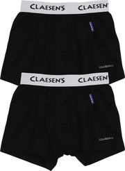 Claesen's Jongens Boxershort - Black - Maat 92-98