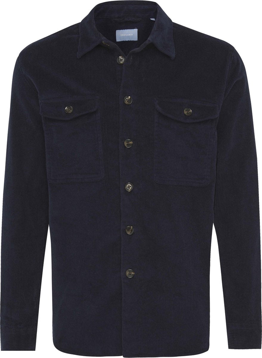 Jiro | Overshirt corduroy navy
