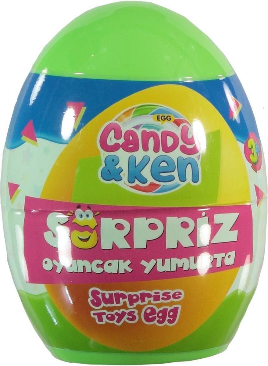 Dede-Grote Surprise Ei Speelgoed- Verrassing Speelgoed-3+ jaar - Non Toxic