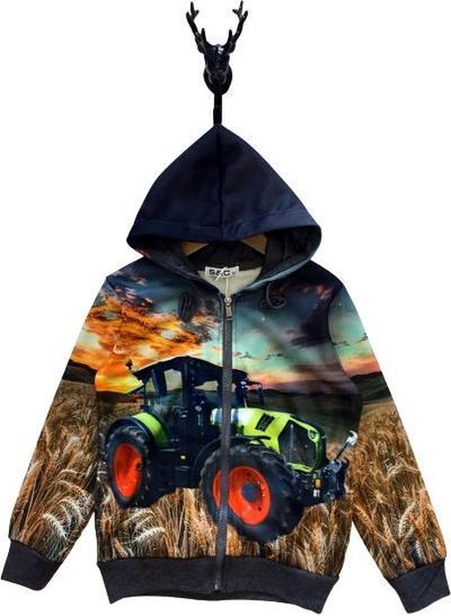 Vest met Claas trekker h32 134/140