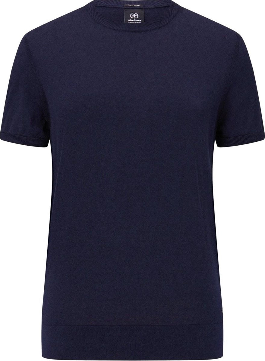 Strellson T-shirt km Blauw  heren maat XXL