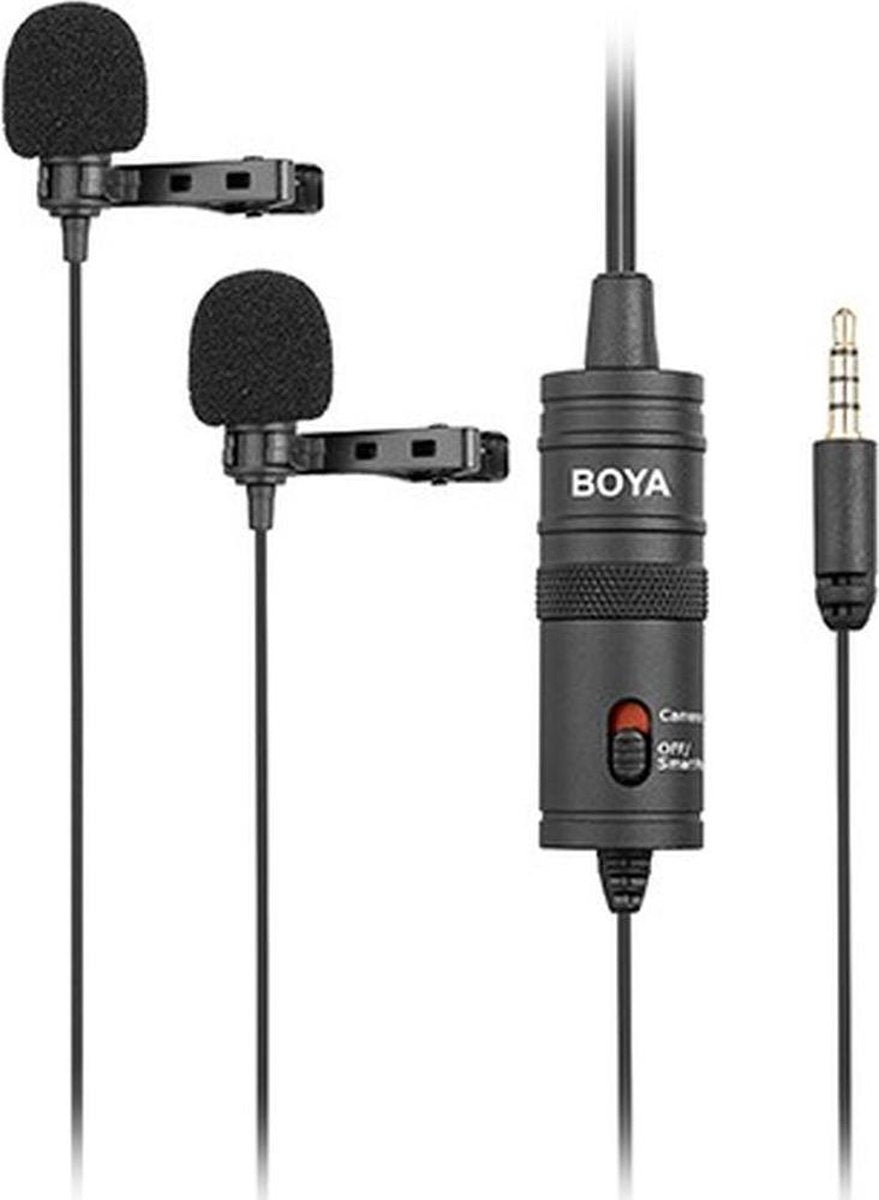 Boya BY-M1DM dual lapel mic for smartphones & DSLR's
