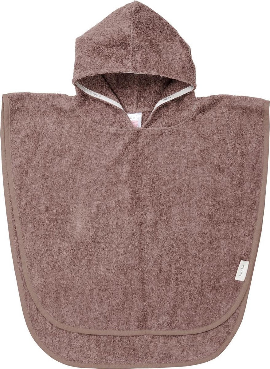 Koeka Badponcho Dijon organic - plum 74/80