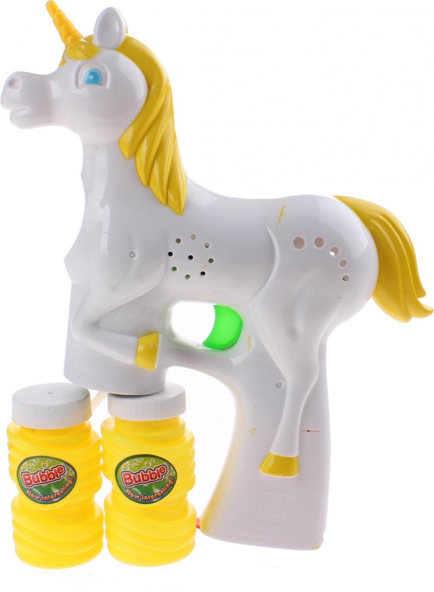 Bellenblaasmachine Met Licht Unicorn