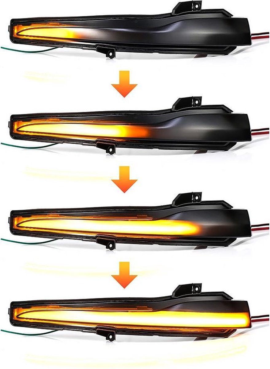 Mercedes C Klasse W205 E Klasse W213 W222 GLC Dynamische Led Spiegel knipperlichten Glas Buitenspiegel AMG 63