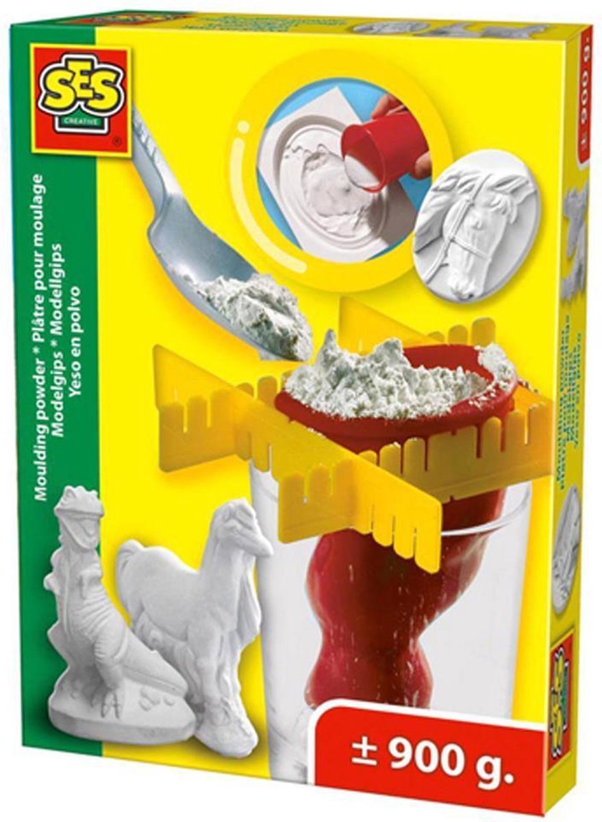 Gieten en schilderen - Modelgips