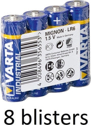 32 stuks (8 blisters a 4 st) Varta LR6 Industrial Wegwerpbatterij AA Alkaline