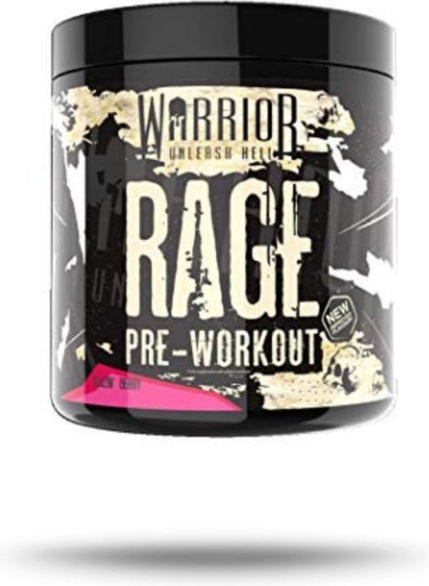 Warrior Rage Pre workout Strawberry 392g - 45servings